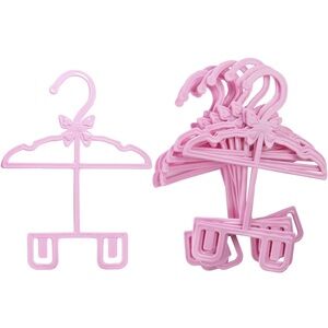 Pink Doll Clothes Hangers